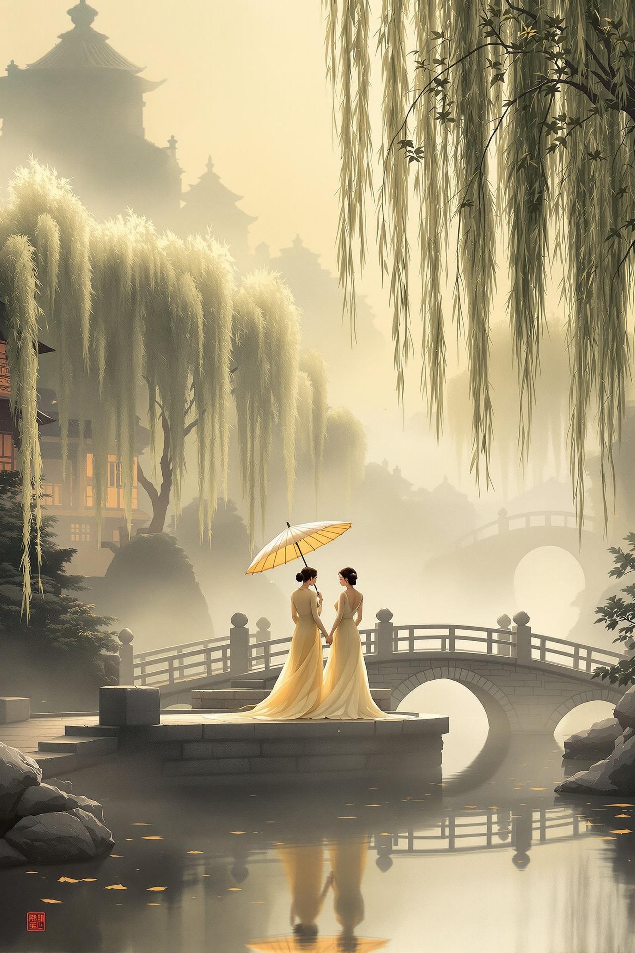 红果漫剧精选作品 - 江南春 - 一段发生在烟雨江南的唯美爱情